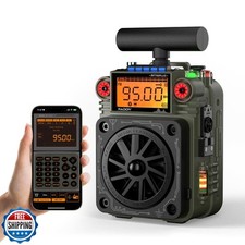 Raddy RF750 Plus AM FM SW Shortwave Radio with NOAA Alert, Portable Mini Radi