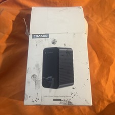 EUASOO Docking Station USB-C 4K 15-in-1 Docking Station - UNTESTED