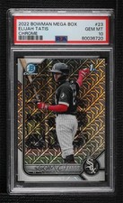 2022 Bowman Chrome Prospects Mega Box Mojo Refractor Elijah Tatis PSA 10 05ol