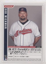 2006 Konami MLB Bob Wickman #M06-010 0b67