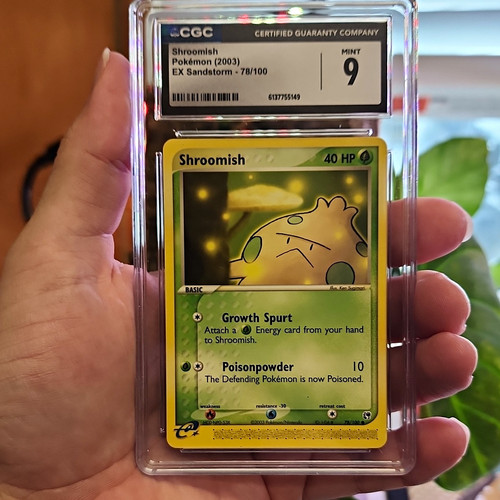 Shroomish graded CGC 9 for sale on eBay
