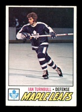1977 O-Pee-Chee NHL #186 Ian Turnbull  EX/EX+ X2911369