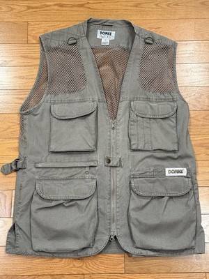 Vintage Domke PhoTOGS Vest Professional Photographer Fishing Hunting Field Sz M