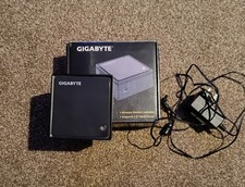 GIGABYTE BRIX Mini PC 4GB RAM 120GB SSD  not WiFi and no operating system. 