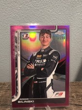 2025 Topps Chrome F1 Roman Bilinski 1st Pink Refractor /250