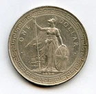 GREAT BRITAIN 1899-B TRADE DOLLAR FOR HONG KONG MINT LUSTER AUNC.