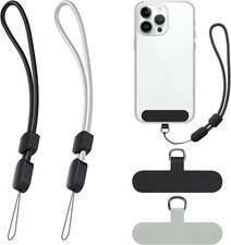 Phone Lanyard Wrist Strap, Adjustable Wrist Lanyard for around the Hand with Tet