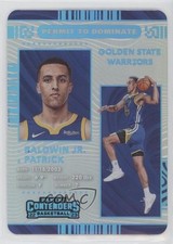 2022-23 Panini Contenders Permit to Dominate Patrick Baldwin Jr #2 k5l