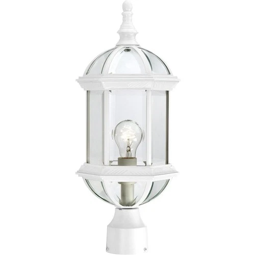 Nuvo Lighting 60/4974 Boxwood 1 Light 19 inch White Outdoor Post Light - Picture 1 of 5