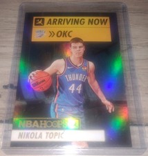 2024-25 Panini Nba Hoops - Arriving Now Nikola Topic #28 Holo (RC)