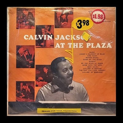 Calvin Jackson At the Plaza LP  VIK Mono Piano Jazz Lullaby of Birdland Sealed