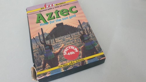 Aztec Hill Mac Gibbon Big Box Sinclair ZX Spectrum Games QL53