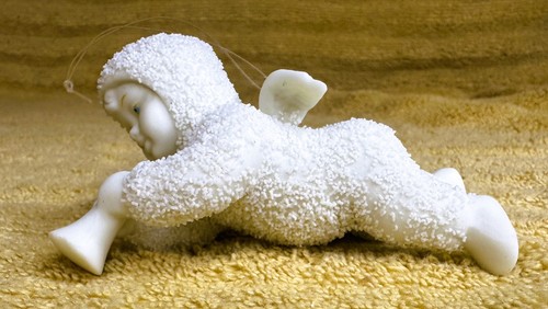 Dept 56 Snowbabies Angel Noel Hanging Ornament 1989-1998 - Picture 2 of 7