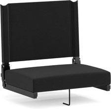 Grandstand Portable Stadium Seat for Bleachers or Benches, Folding Padded Stadiu