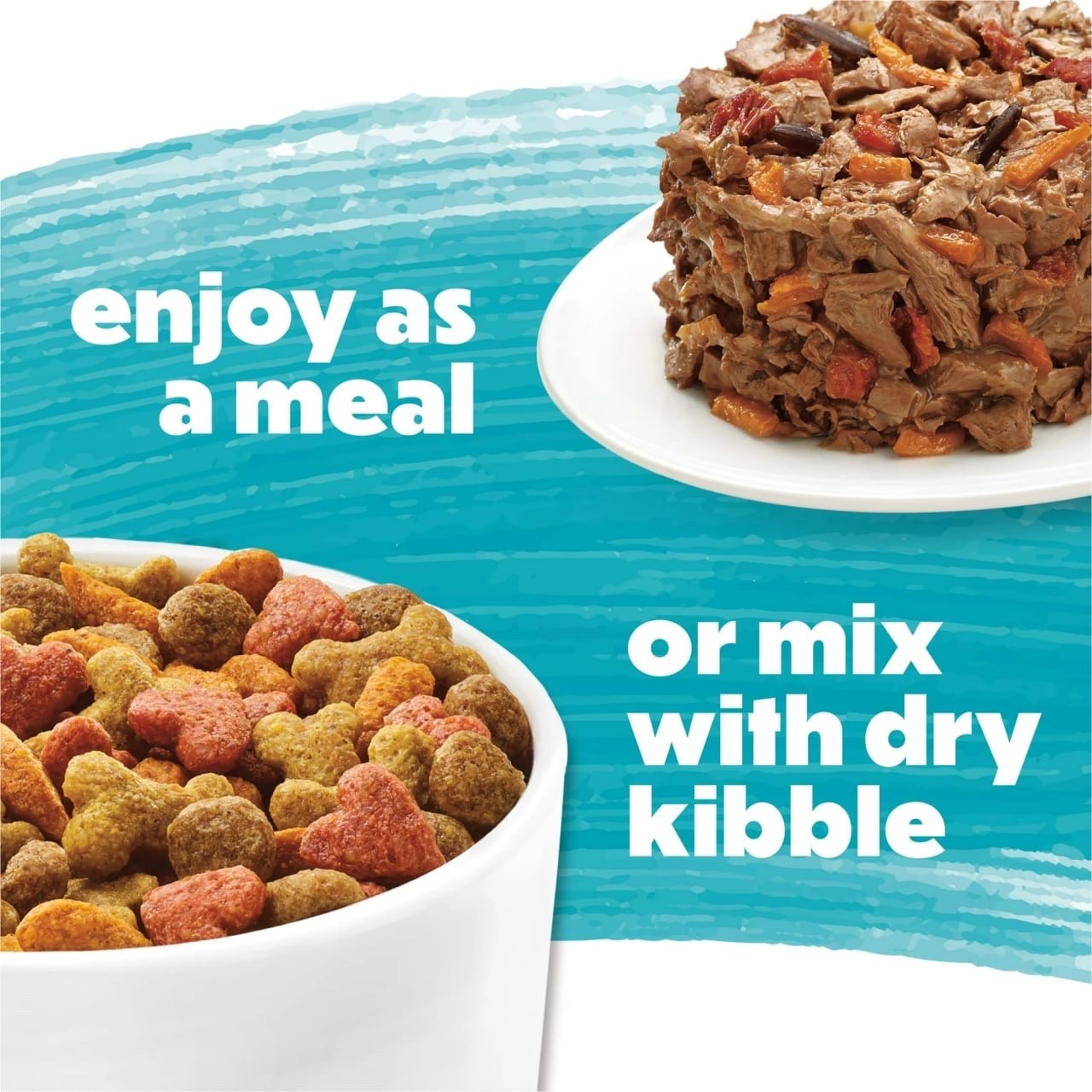 Small Breed Wet Dog Food Variety pack Real Beef, chicken and Salmon