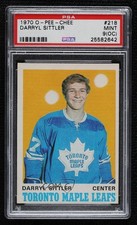 1970-71 O-Pee-Chee Darryl Sittler #218 PSA 9 MINT (OC) HOF 0a4