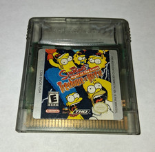 Simpsons Night of the Living Treehouse of Horror Nintendo Game Boy Color Game