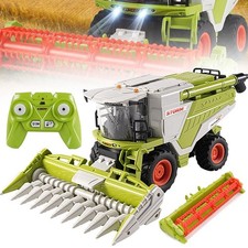 Ferngesteuerter Ernte Spielzeug Kinder RC Traktor Mähdrescher wiederaufladbarer