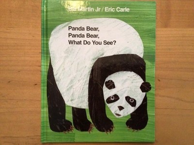 Panda Bear, Panda Bear, What Do You See? Board Book; Very GOOD condition; Signed