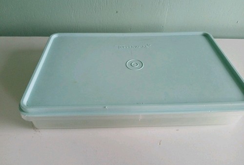 Vintage Tupperware Organizer rectangle container 11"X 2" 795-6 - Picture 2 of 7