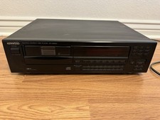 Kenwood DP-M5550 6-Disc Magazine CD Player Multi Changer Black Vintage Audio