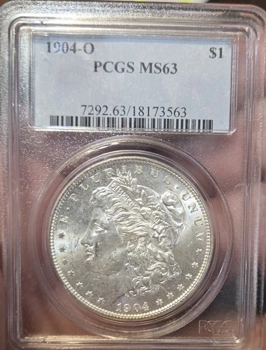1904 O Morgan Dollar - $1 -  PCGS MS63