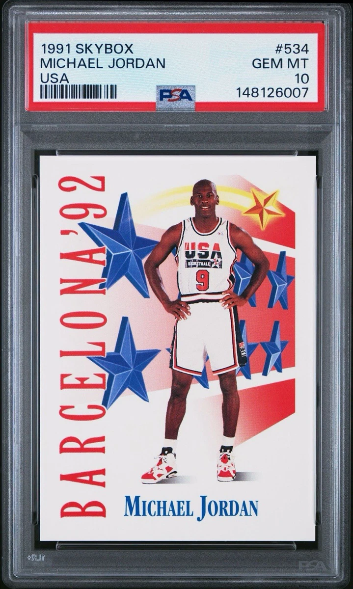 Michael Jordan PSA 10 Graded Basketball Trading Cards for sale | eBay