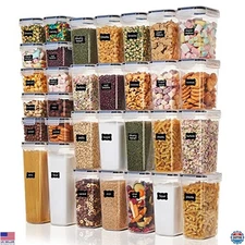 Vtopmart 32-Piece Airtight Food Storage Container Set - BPA-Free Canisters &