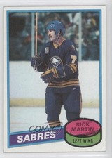 1980-81 Topps Scratched Rick Martin #51 1s7
