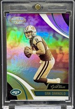 Sam Darnold  RARE ROOKIE RC GOLD  REFRACTOR INVESTMENT CARD PANINI SEAHAWKS MINT. rookie card picture