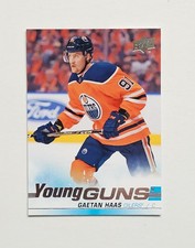 2019-20 Upper Deck Young Guns #232 Gaetan Haas RC