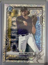 2021 Bowman - Chrome Prospects Ryan Vilade #BCP-68 Speckle Refractor /299 (RC)