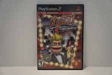 Buzz! The Hollywood Quiz (Sony PlayStation 2) PS2 - CIB w/ Manual - *NO BUZZERS*