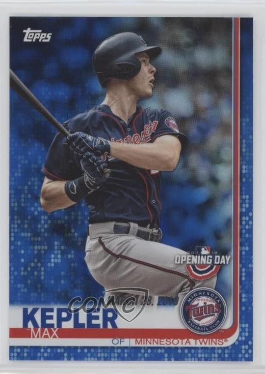 2019 Topps Opening Day Blue Foil Max Kepler #172 03rx
