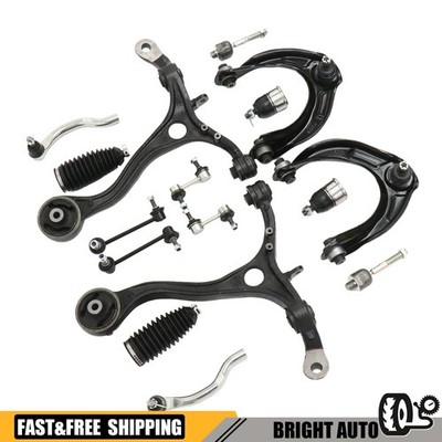 16pc Front Upper Lower Control Arm Suspension Kit Fits 2009 10 11 12 13 14 Acura