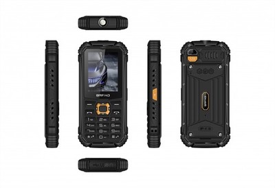 Rugged Mobile Phone IP68 Waterproof | Dedicated SOS Key | High Capacity 2500mAh
