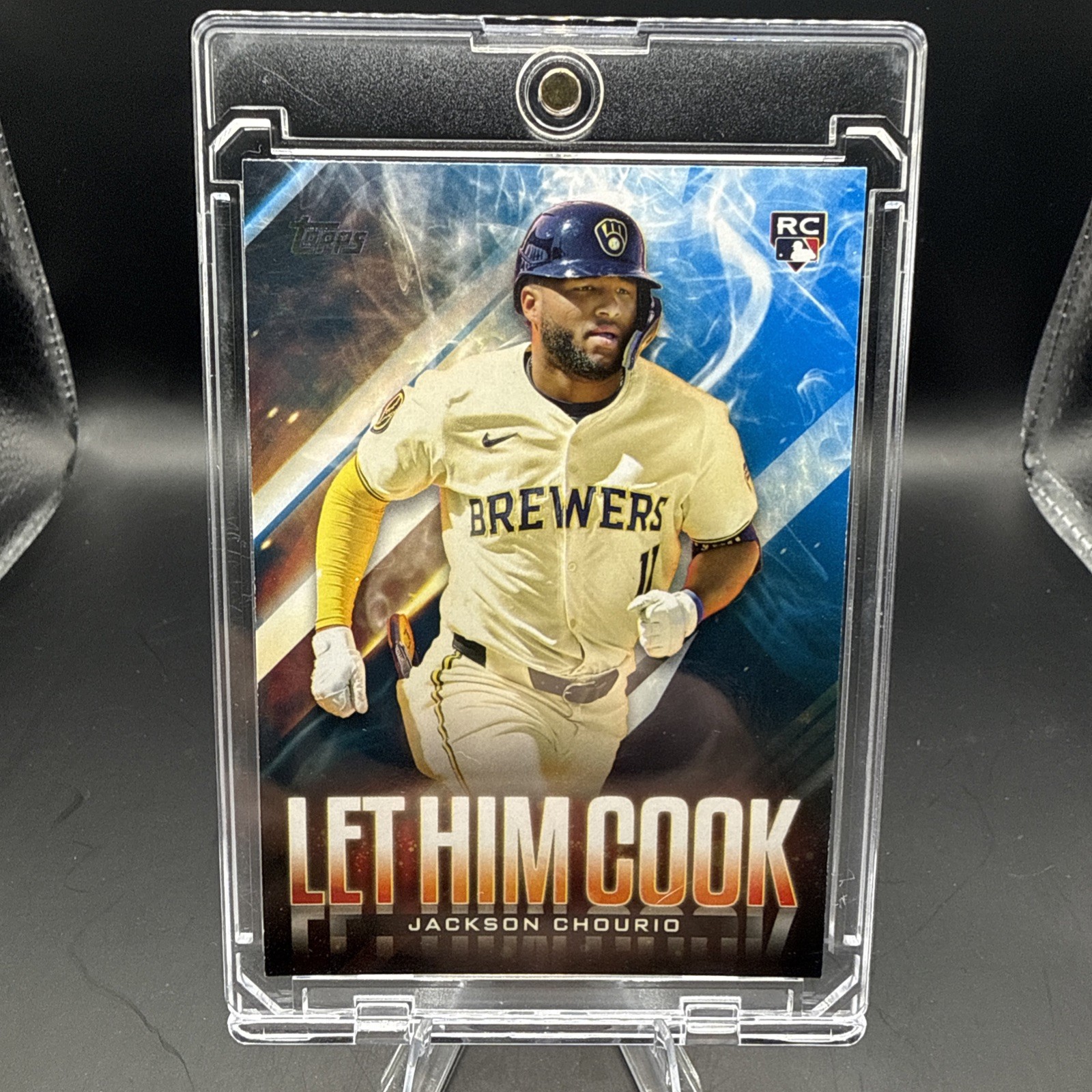 2024 Topps Update ⚾️Jackson Chourio 🔥Let Him Cook Blue🔥 #LHC-19 RC