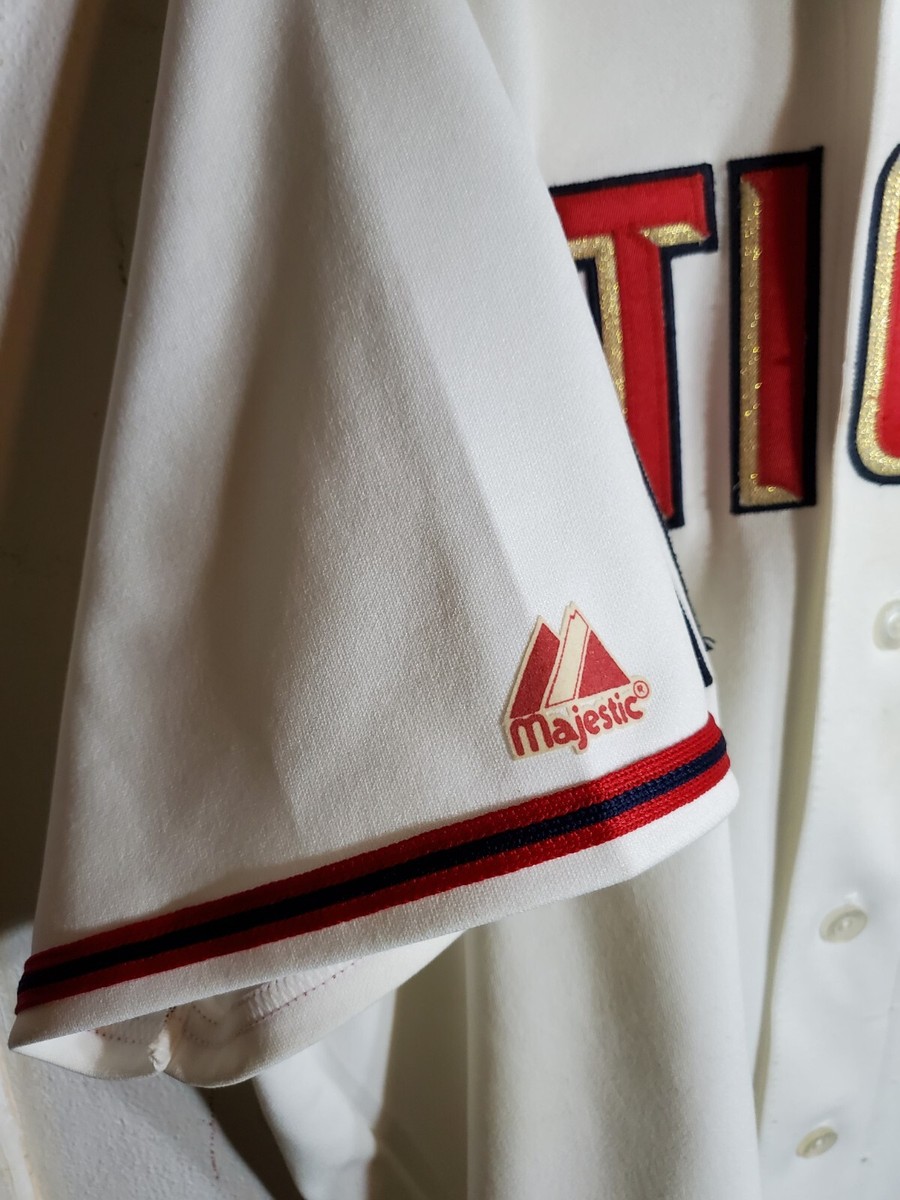 Vintage Majestic MLB Washington Nationals Jersey White Mens XL