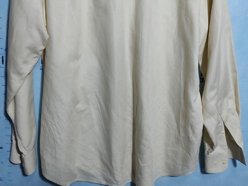 Mondo di Marco Men’s Made In Italy Button Down Yellow Dress Shirt Size Medium - Picture 10 of 12