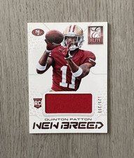 2013 Elite New Breed Material | Quinton Patton RC | /399 | #11 | SF 49ers