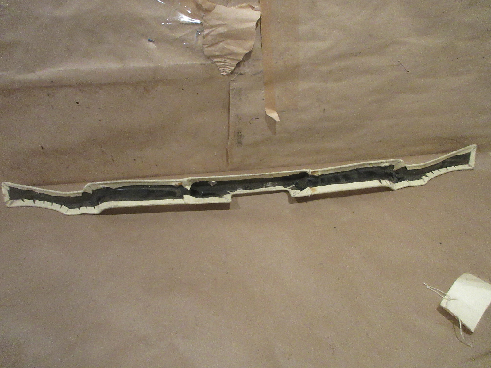 Ferrari 456  - Rear trunk Covered Shield Cream P/N 63886204