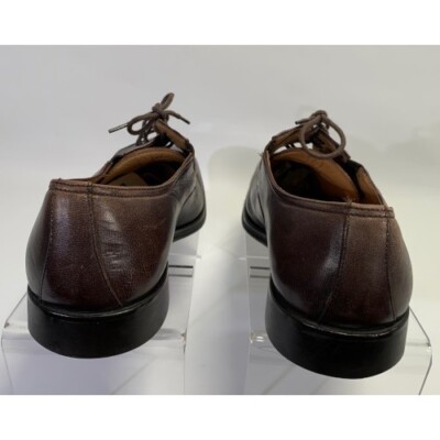 Bruno Magli Ranuncolo Brown Napa Leather Lace Up Derby