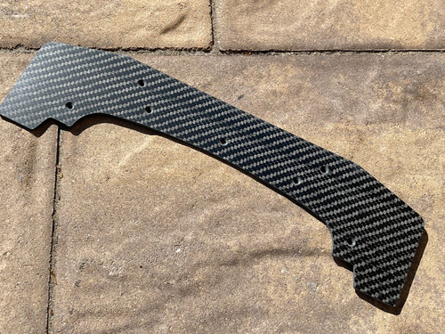 Ailerons Avant En Fibre De Carbone Pour ARRMA FELONY 1/7 - 2 Pièces - Modèle G-Maxx