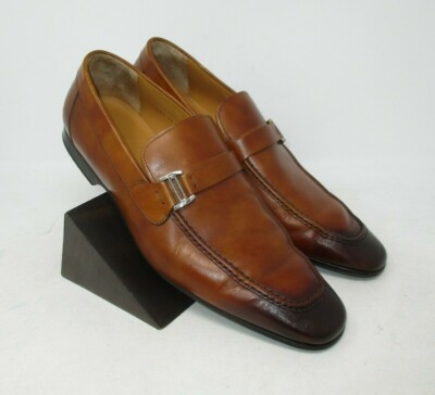 MAGNANNI for BERGDORF GOODMAN LOAFERS SZ 44 US MEN’S 11 Magnanni Lino Cuero Loafers size 11 US (15061) 3216 | eBay main image 3