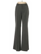 Express Women Gray Dress Pants 6 Tall