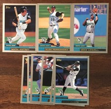2000 Topps Florida Marlins Team Set