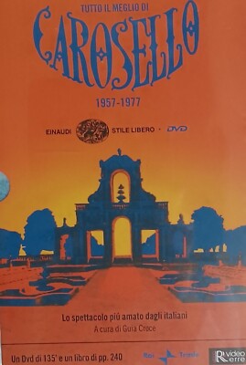 TUTTO IL MEGLIO DI CAROSELLO 1957-1977, DVD+LIBRO, sigillato,nuovo