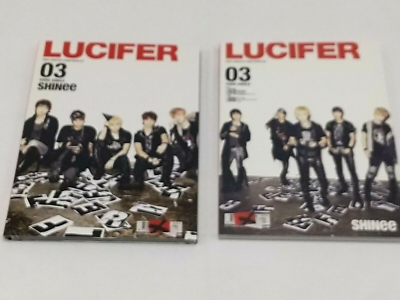Shinee Lucifer Limited Edition Type B Japan CD+DVD+Photobook+