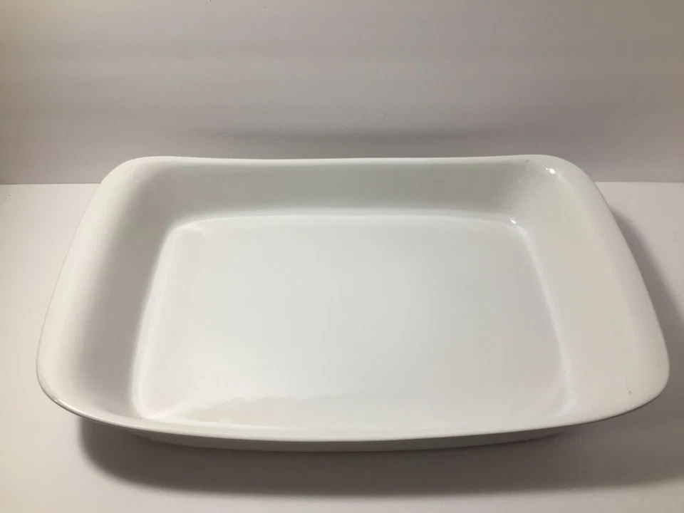 Caçarola Wilton White Cake Pan assadeira com alças retangular 2005 - Imagem 2 de 4