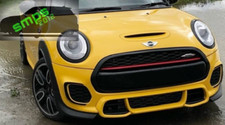 Mini F56 Pro concept Decal Kit JCW Cooper S F57, F55 Front set Black Gloss
